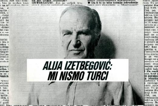 Iz arhiva: Alija Izetbegović - „Mi nismo Turci&quot;