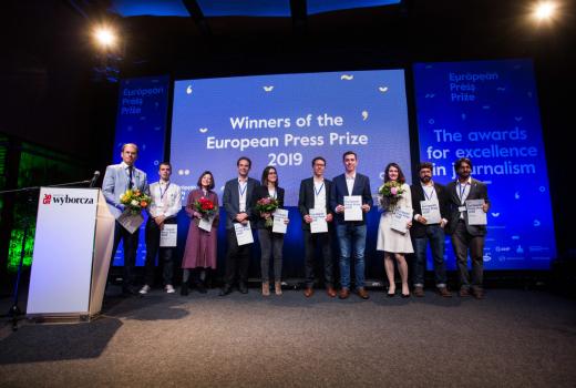 Dodijeljene nagrade European Press Prize 2019.