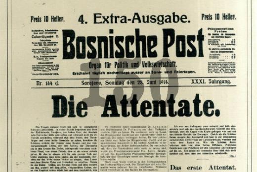 Bosnische Post: Die Attentate.