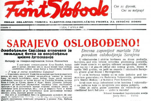 Iz novinske arhive: Prve godišnjice oslobođenja Sarajeva 1946.