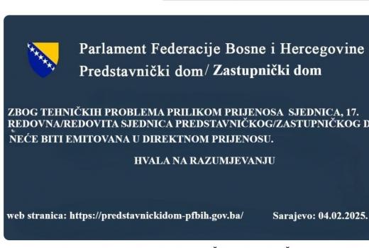 Izmjene Krivičnog zakona FBiH povučene iz parlamentarne procedure