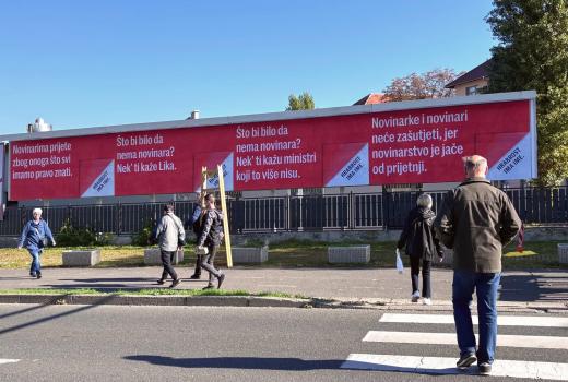 Kampanja 'Hrabrost ima ime': Novinarke i novinari nisu sami