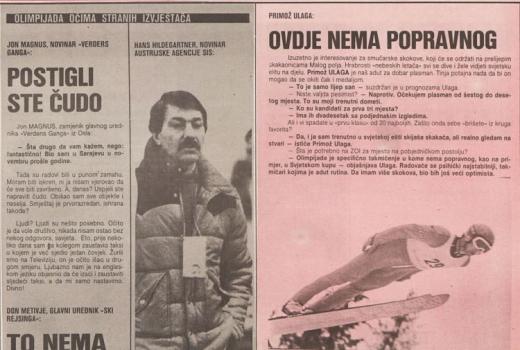 Strani novinari o Olimpijadi 1984: Postigli ste čudo