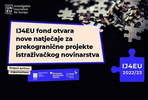 IJ4EU fond za prekogranične projekte istraživačkog novinarstva