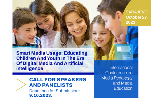 Call for Speakers and Panelists: International Conference on Media Pedagogy and Media Education