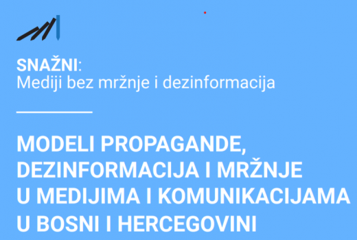 Modeli propagande, dezinformacija i mržnje u medijima i komunikacijama u BiH