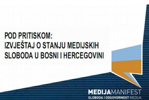 Pod pritiskom: Izvještaj o stanju medijskih sloboda u BiH