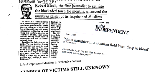 'Krv do koljena' – kako je istina iz Srebrenice došla u fokus svjetske javnosti