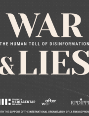 Ratovi i laži: Ljudska cijena dezinformacija – Trening za novinare o suprotstavljanju dezinformacijama kroz priče iz ljudskog ugla