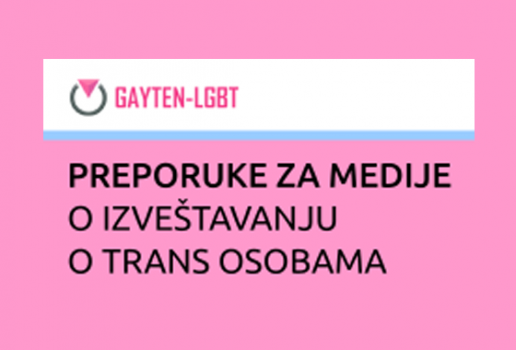 Kako izvještavati o trans osobama