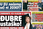 Srpski tabloidi u napadu na Severinu nakon izjave da ne želi raditi za negatora genocida