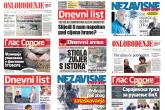 Sedmica u naslovnicama: Različiti urednički pogledi na određena pitanja u BiH