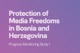 Protection of Media Freedoms in Bosnia and Herzegovina: Progress Monitoring Study I